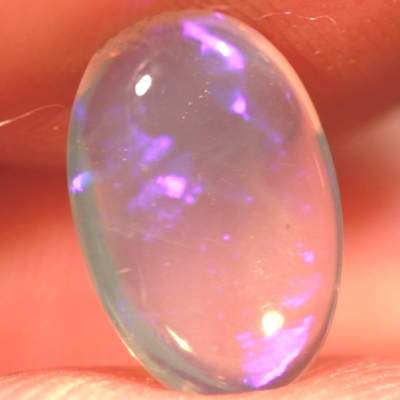 SOLID CRYSTAL OPAL Pretty purple 